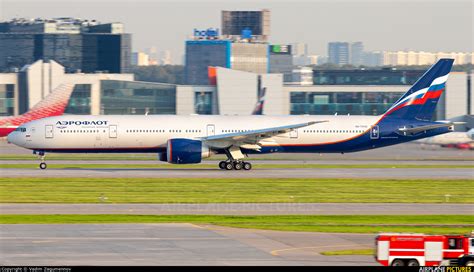 RA 73135 Aeroflot Boeing 777 300ER At Moscow Sheremetyevo Photo