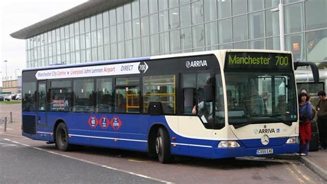 Arriva North West 2853 Cx55eae Loads At Liverpool John Lennon Airport