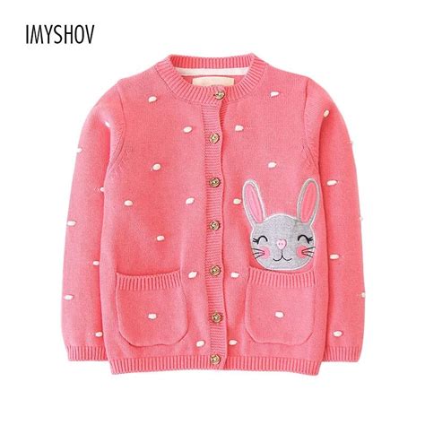 Toddler Baby Girls Cardigan Cute Pink Christmas Knit Sweater For Girl ...