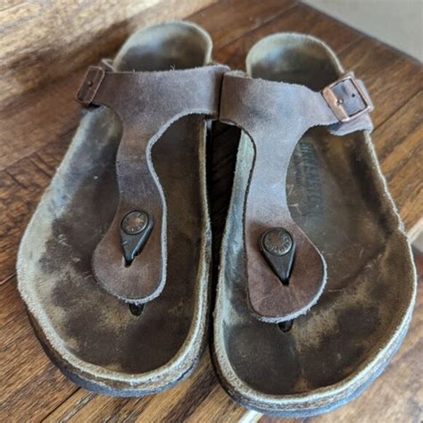 Birkenstock Shoes Birkenstock Giza Sandals Well Loved Euro Size 39 Poshmark