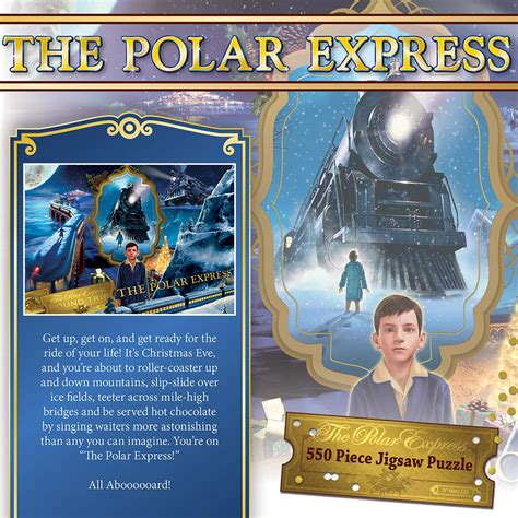 The Polar Express 550 Piece Jigsaw Puzzle Free Shipping Toynk Toys