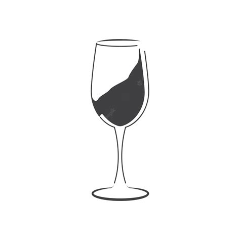 Premium Vector Vector Two Glasses Of Red Wine Isolated White Background