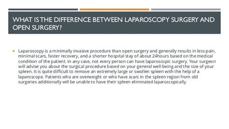 Laparoscopic Splenectomy At Southlake General Surgery Pdf