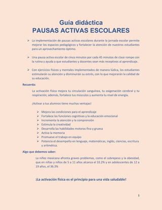 Pausas Activas Pdf