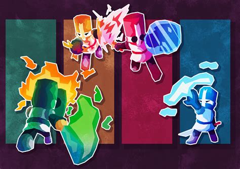 Castle Crashers by RedBlueberg132 on Newgrounds