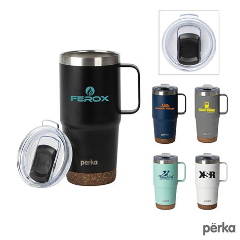 Perka Bartlett 24 Oz Double Wall Stainless Steel Stacking Mug