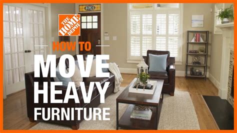 How To Move Heavy Furniture The Home Depot Youtube