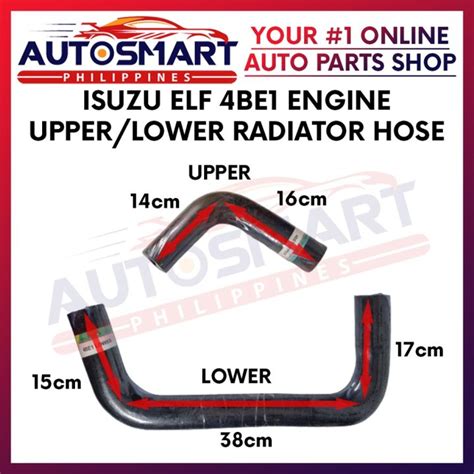 Isuzu Elf Be Engine Upper Lower Radiator Hose Lazada Ph