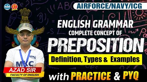 Air Force Navy Icg Live Class Preposition Airforce Navy Icg Exam