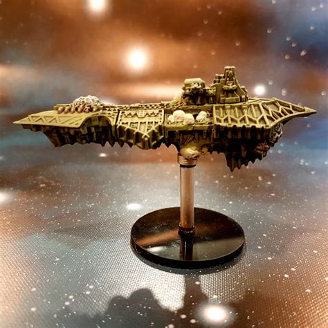 Battlefleet Gothic Devastation Class Cruiser Jade Gaming News