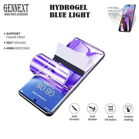 Jual Anti Gores Jelly Hydrogel Blue Light Samsung M11 M12 M20 M22 M51