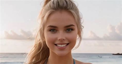 Model Posts Beautiful Beach Snap In A Bikini But People Spot