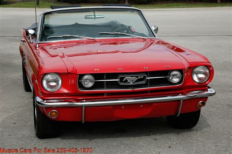 Used 1966 Ford Mustang Convertible For Sale 37 500 Muscle Cars For