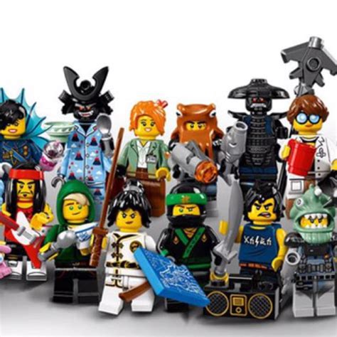 Lego Ninjago Movie Collectible Minifigures Set Of 20 Hobbies Toys