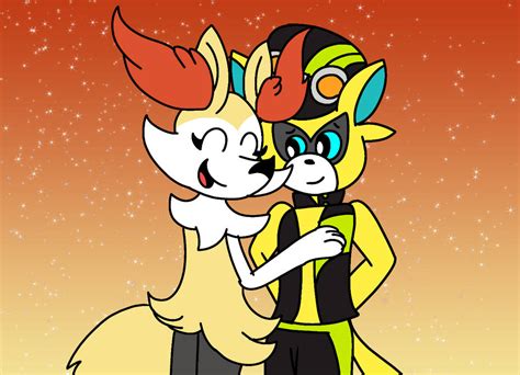 Wild Boy X Braixen By Eeveerose340 On Deviantart