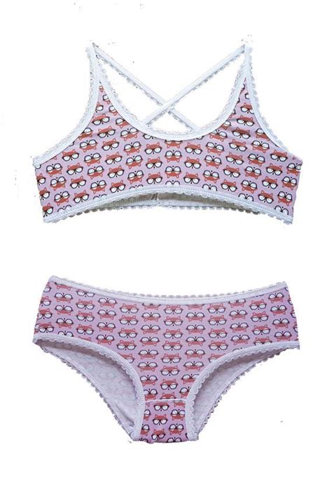 Conjunto Infantil Top Calcinha Lupo Le Lingerie