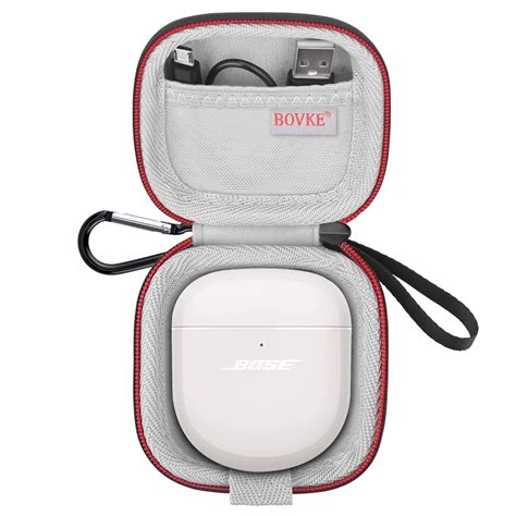 Bovke Carrying Case For Bose Quietcomfort Earbuds Ii Wireless Noise Cancelling In Ear Headphones