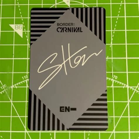 Official Enhypen Sunghoon Border Carnival Hype Version Lenticular Kpop