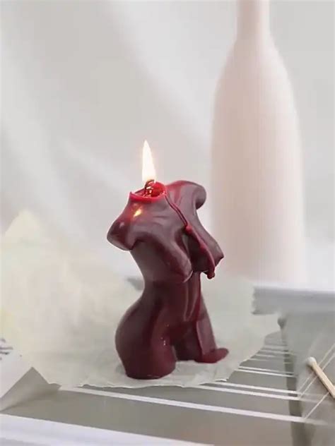 Female Nude Body Shaped Candles Customizable Freshening