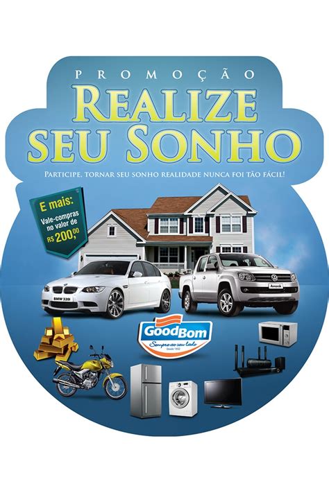 Campanha Realize O Seu Sonho 2010 Wobbler Sonhos Vale Compras Compras