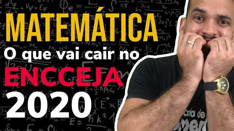 Acertei Quest Es De Matem Tica No Encceja