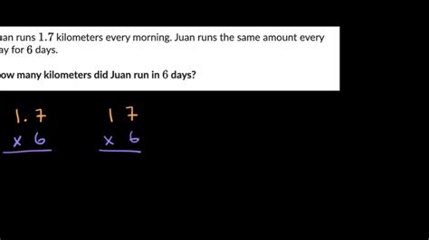 Multiply Decimals And Whole Numbers Word Problems Practice Khan Academy