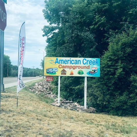 American Creek Campground Chamberlain Sd