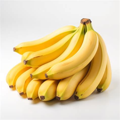 Premium Photo A Large Bunch Of Ripe Yellow Bananas