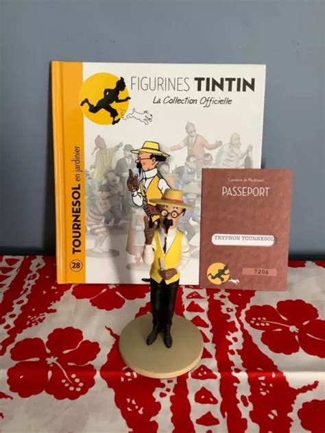 Figurine Tintin Collection Officielle Num Ro Tournesol En Jardinier