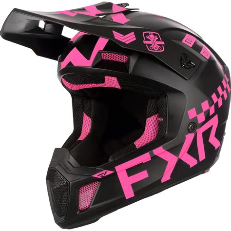 Fxr Motocross Helm Clutch Gladiator Pink Maciag Offroad