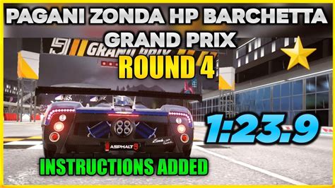 Asphalt Pagani Zonda Hp Barchetta Grand Prix Round