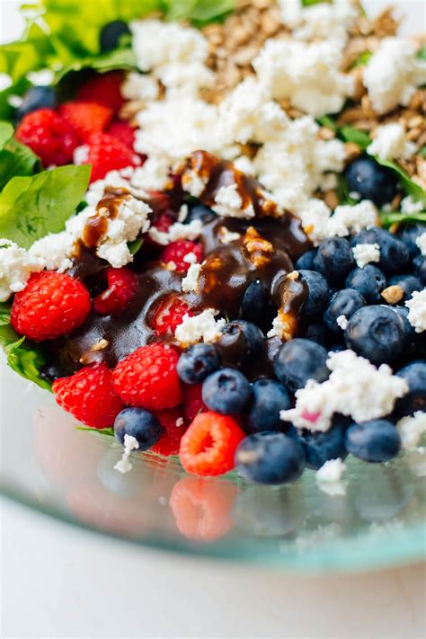 Berry Spinach Salad Recipe Cookie And Kate