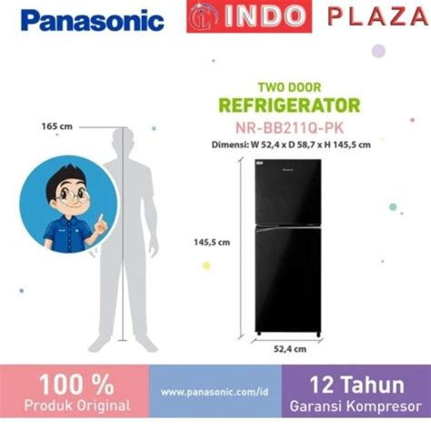 Jual Kulkas Panasonic Pintu Inverter Nr Bb Prime Fresh