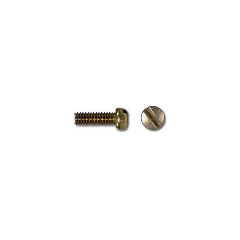 Slotted Brass Fillister Head Screw 8 32 X 1 Kingpin Tattoo Supply