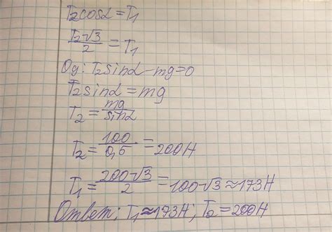 Срочно! тело массой 10 кг подвешено на двух невесомых нерастяжимых ...