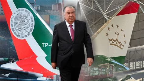 Presidente De Tayikistán Estrena El Ex Avión Presidencial De México