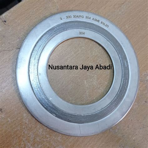 Jual Swg Spiral Wound Gasket Stainless Ansi Lb Inchi Dn