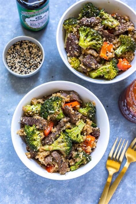 Instant Pot Beef And Broccoli With Rice The Girl On Bloor