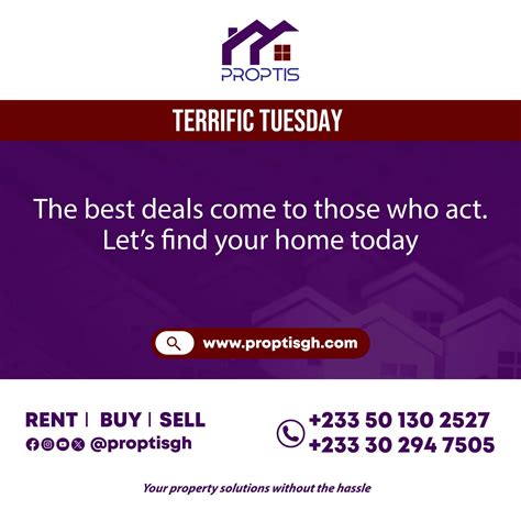 Real Estate Properties: Rentals, Sales, Free Listings. (@proptisgh