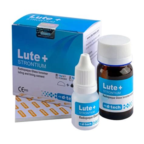 Buy D Tech Lute Plus Strontium Radiopaque Glass Ionomer Cement