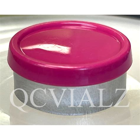 Magenta Mm Superior Flip Cap Vial Seals Bag Of