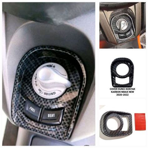 Jual Cover Kunci Kontak Pelindung Kunci Kontak Carbon Import Nmax New