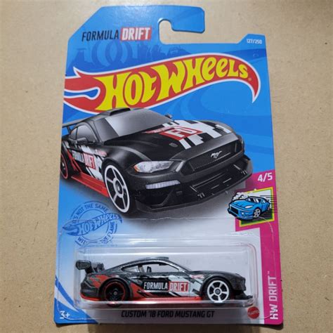 Jual HOT WHEELS CUSTOM FORD MUSTANG GT HW DRIFT GREY BLACK Shopee Indonesia