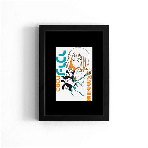 Fooly Cooly Mamimi Samejima Takkun Cat Manga Poster