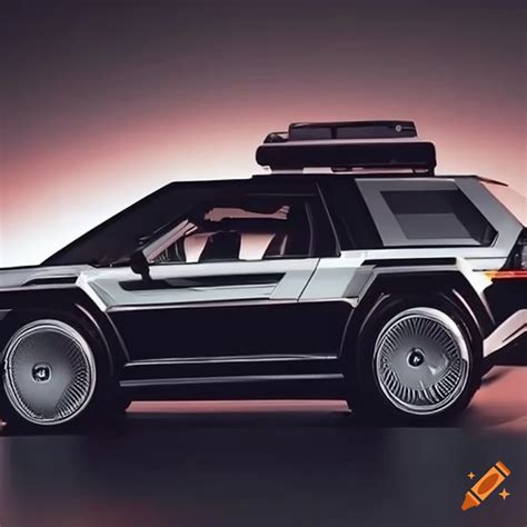 Sleek And Stylish Delorean Suv Inspired By Classic Design On Craiyon