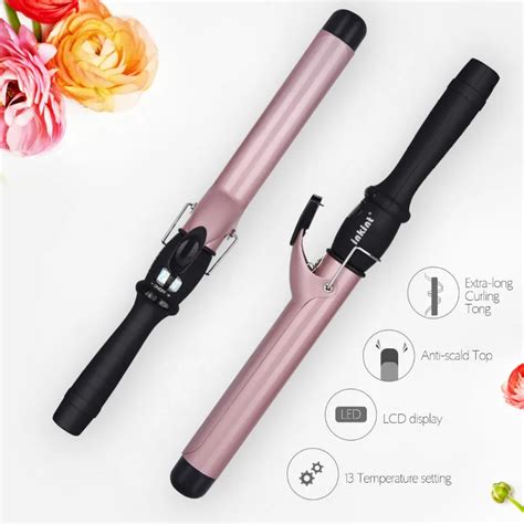 Professional Ceramic Lcd Hair Curler Roller Heating Curling Wand Fast Heating Deep Waver