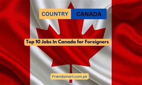 Top 10 Jobs In Canada For Foreigners 2024 Without Experience