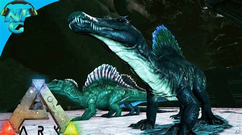 ARK Valguero Adventures Aberrant Spino Taming And T Rex Hunting Below