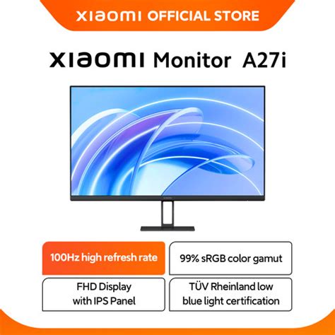 Promo Official Xiaomi Monitor A27i Bezel Tipis FHD 100Hz Bodi Tipis