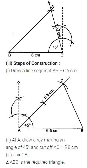 Selina Concise Mathematics Class 7 Icse Solutions Chapter 15 Triangles